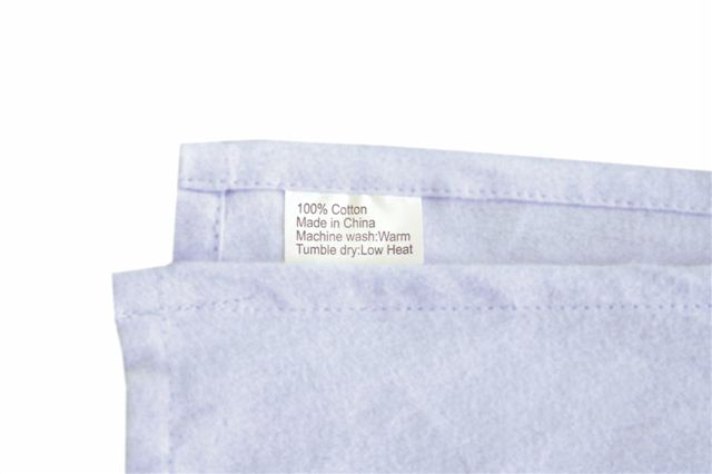 Sheet Set Care Label