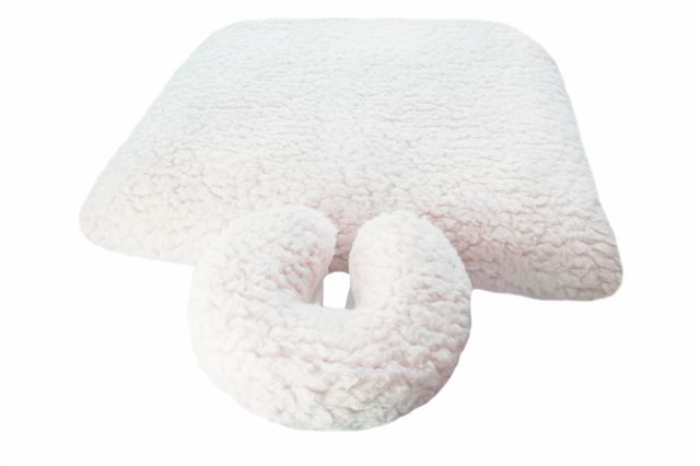 Body Works FITTED Fleece Pad Set - Table Cover and Face Cover