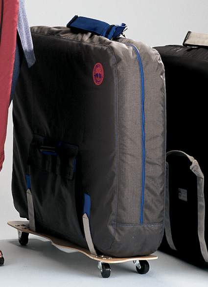 Pisces Productions Deluxe Travel Case w/Detach. Surfboard Skate