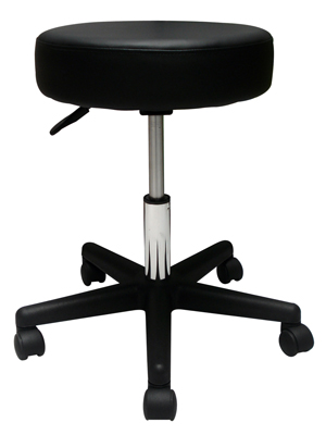Rolling Stool w/ Removable Back Support (optional)